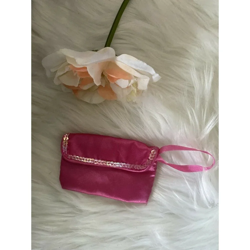 American Girl Battat OG Doll Retired Accessory Pink Bag Clutch for Dolls 16